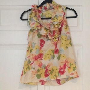 J. Crew factory silk blouse